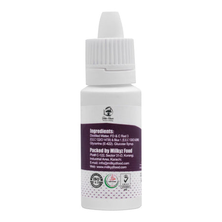 Milkyz Food Color, Deep Purple, 18ml - Image 2