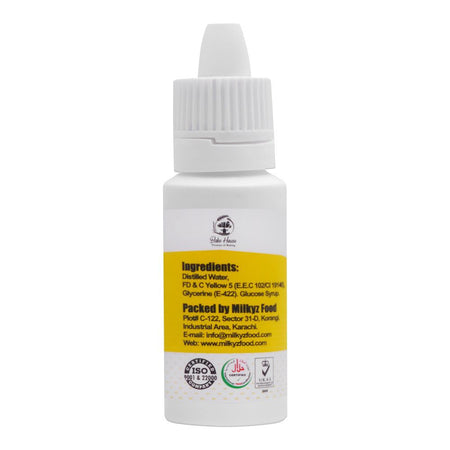 Milkyz Food Color, Lemon Yellow, 18ml - Image 2