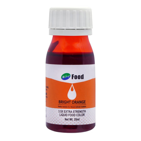 Milkyz Food Color, Bright Orange, 35ml - Main Image