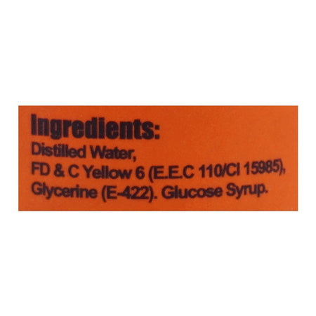 Milkyz Food Color, Bright Orange, 35ml - Image 3