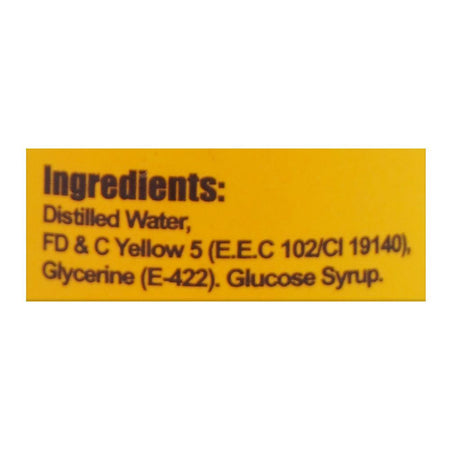 Milkyz Food Color, Lemon Yellow, 35ml - Image 3