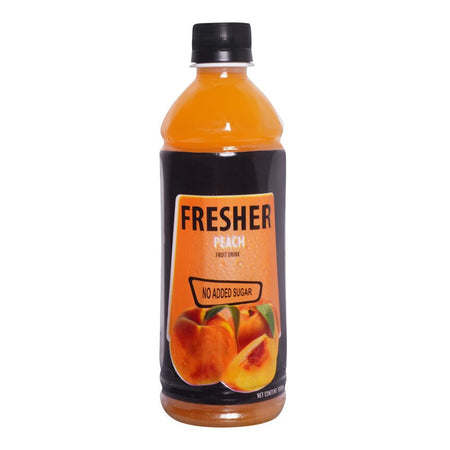 Fresher Peach Nector No Added Sugar Juice, 500ml Bottle - Main Image