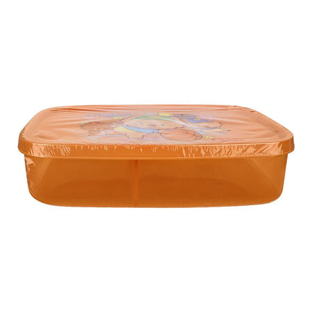 Lion Star Japan Seal Ware Lunch Box, 7.3in (H) x 4.8in (W) x 2in (D), Brown, BC-9 - Image 2