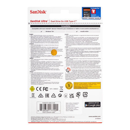 Sandisk Ultra Dual Drive 128GB Go USB Type-C - Image 3