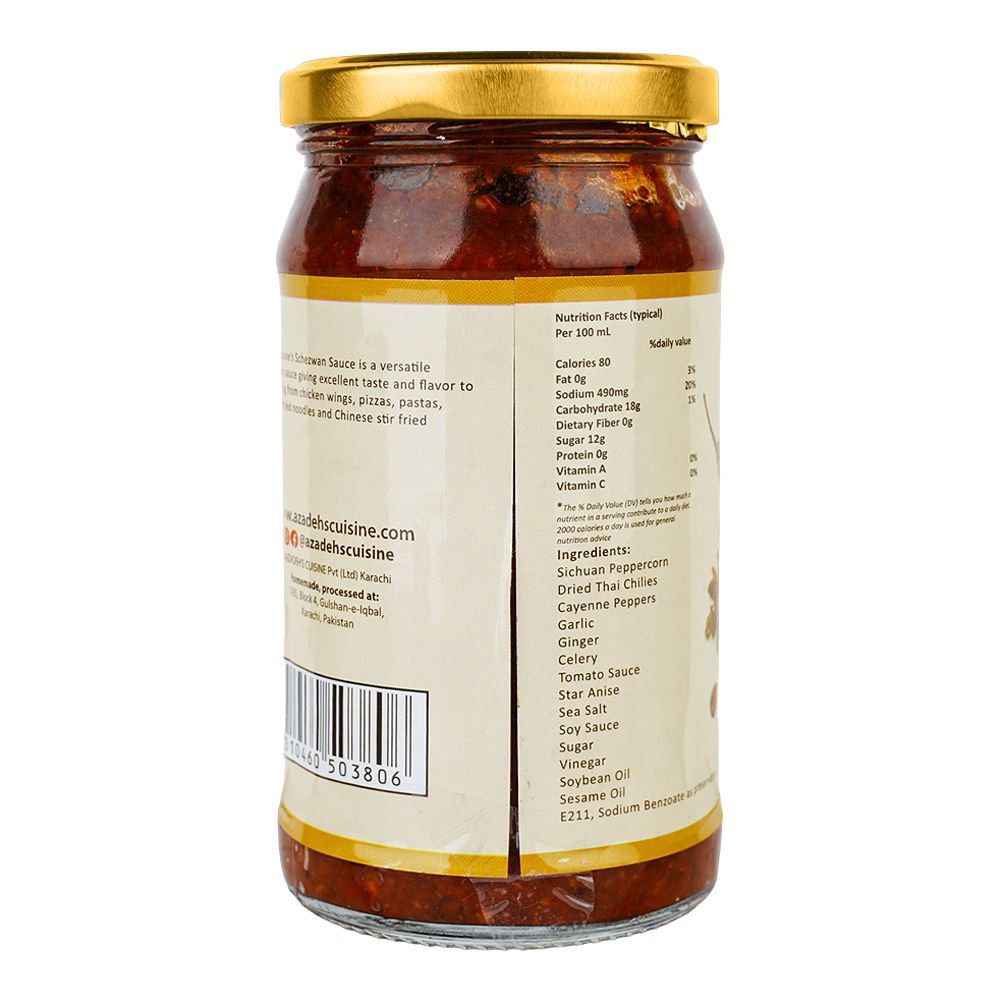 Azadeh's Cuisine Schezwan Sauce, 360g - Image 2