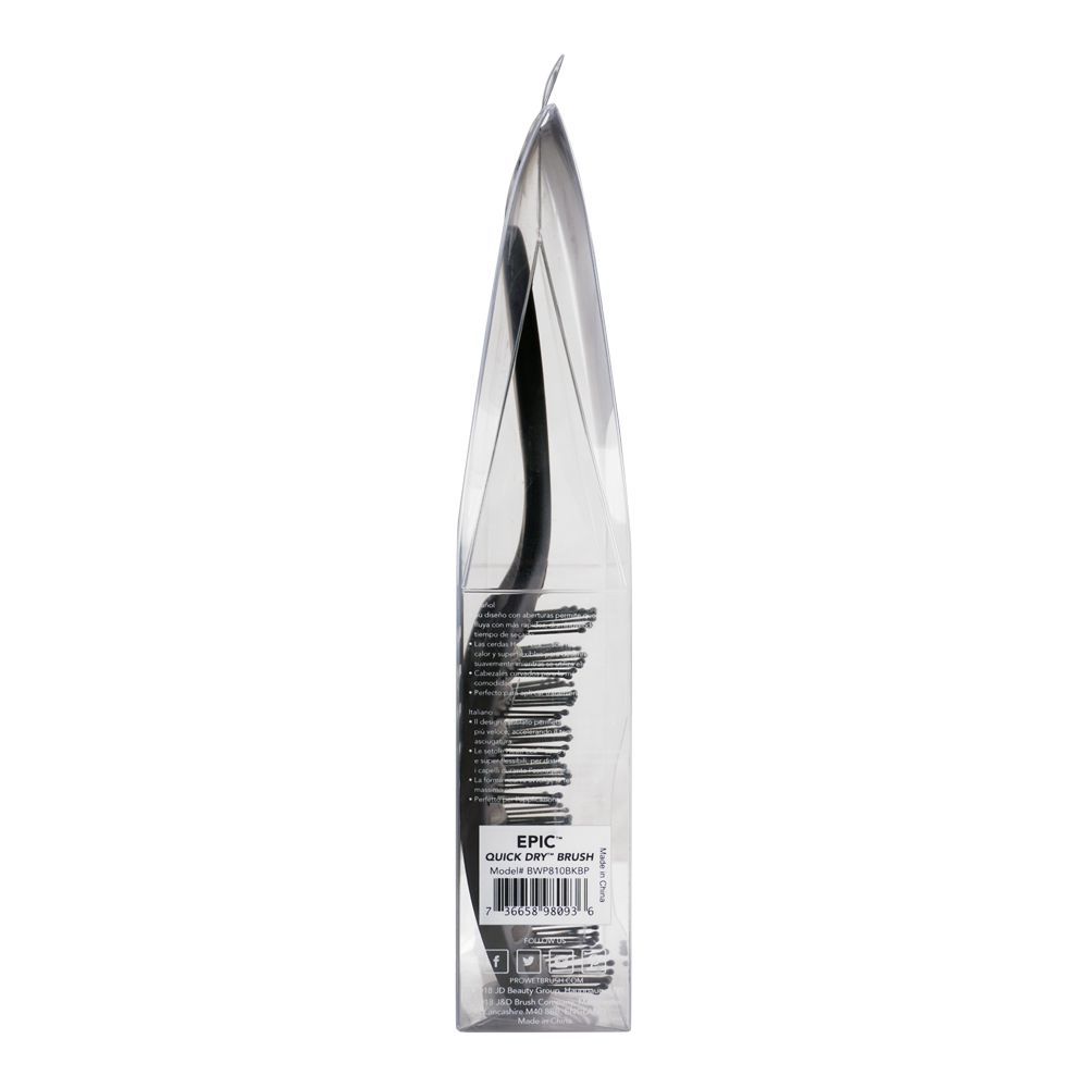 Wet Brush Pro Epic Professional Quick Dry Hair Brush, BWP810BKBP - Image 5