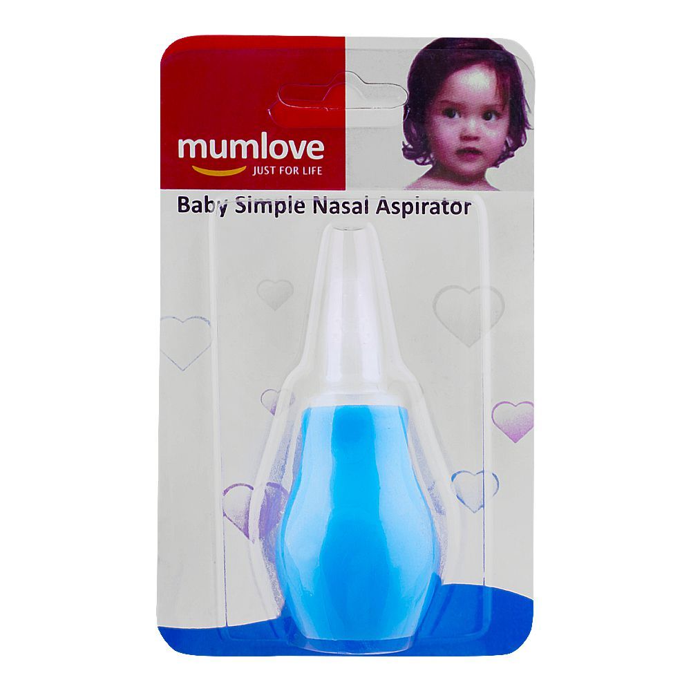 Mum Love Baby Simple Nasal Aspirator, Blue, A1032 - Main Image
