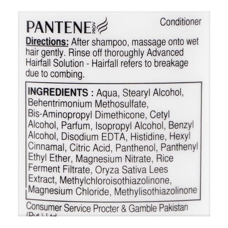 Pantene Advanced Hair Fall Solution Anti Hair Fall Conditioner, 190ml - Image 3