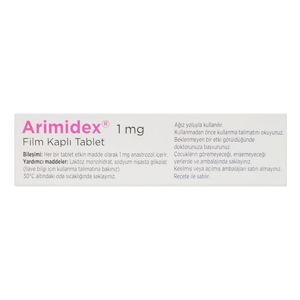 Juvise Pharmaceuticals Arimidex Tablet, 1mg, 28-Pack - Image 2