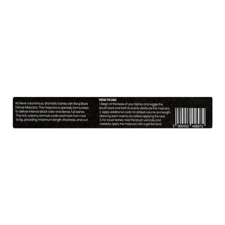 Rivaj Black Dense Mascara, 10ml - Image 4
