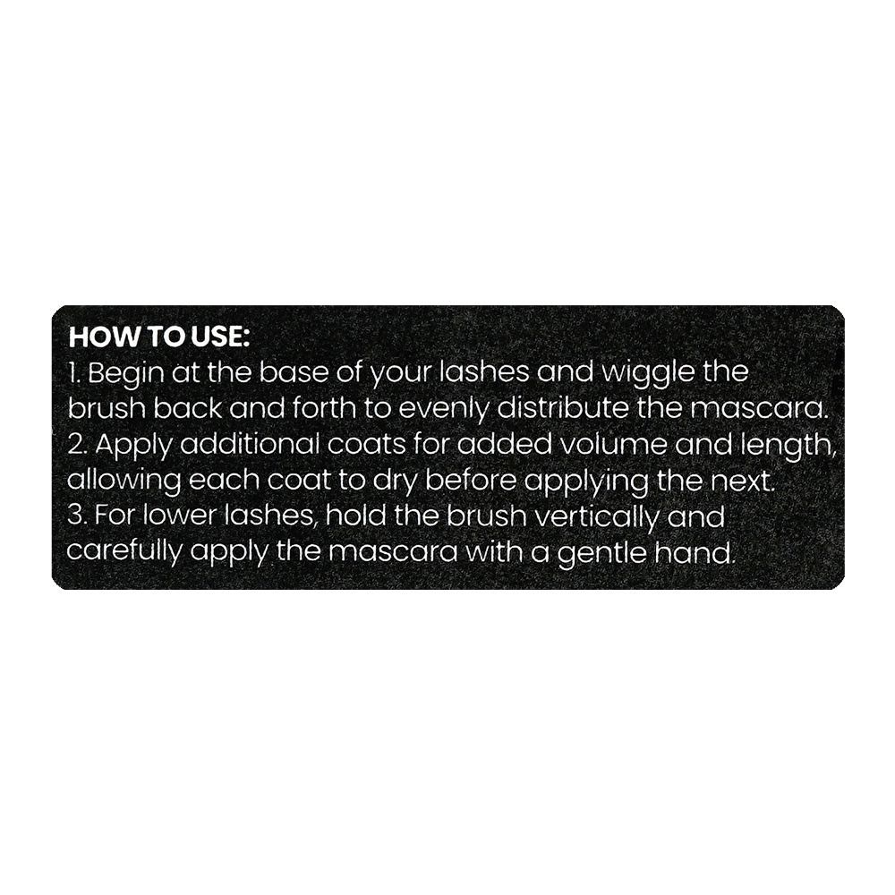 Rivaj Black Dense Mascara, 10ml - Image 5