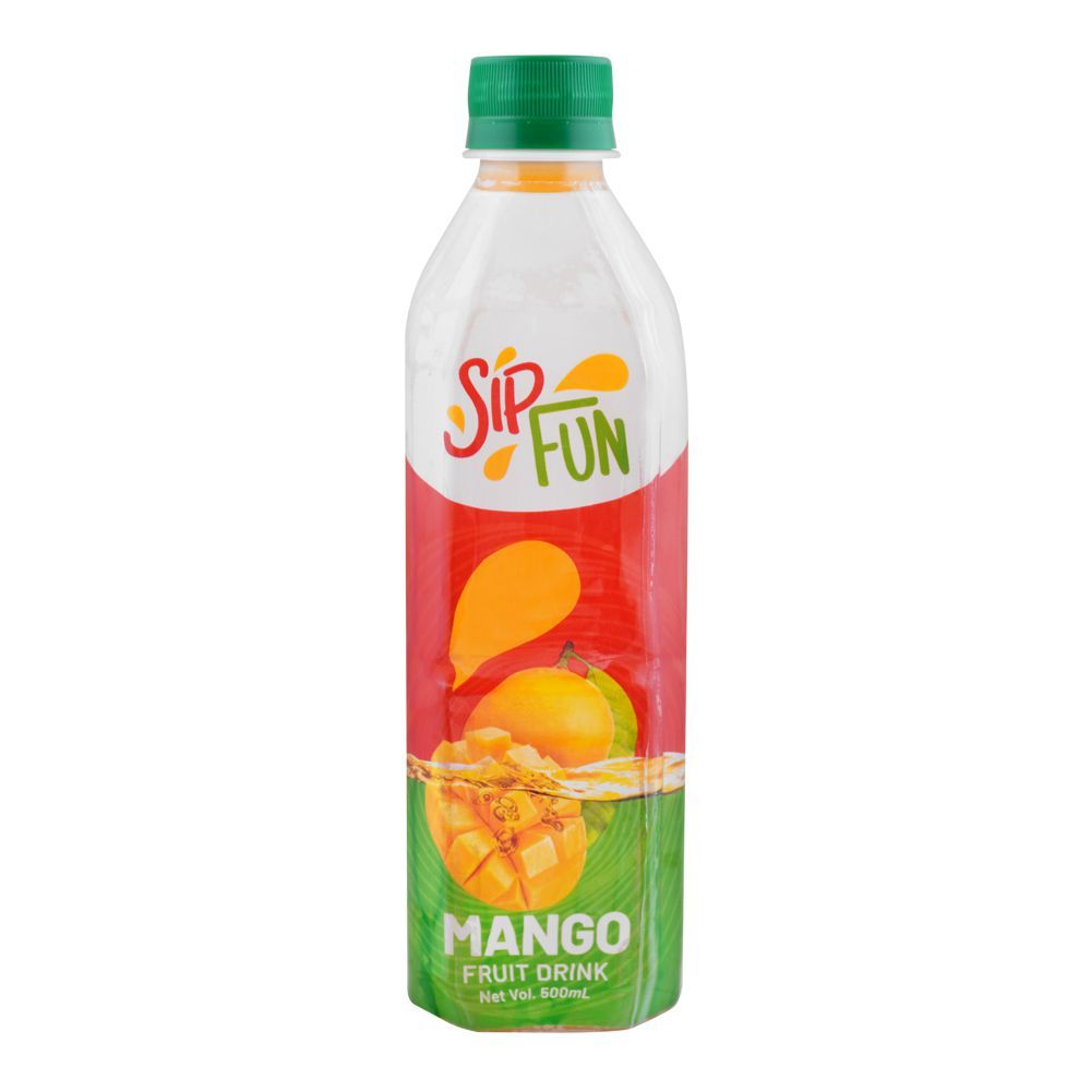 Sip Fun Mango Fruit Drink, 500ml - Image 2