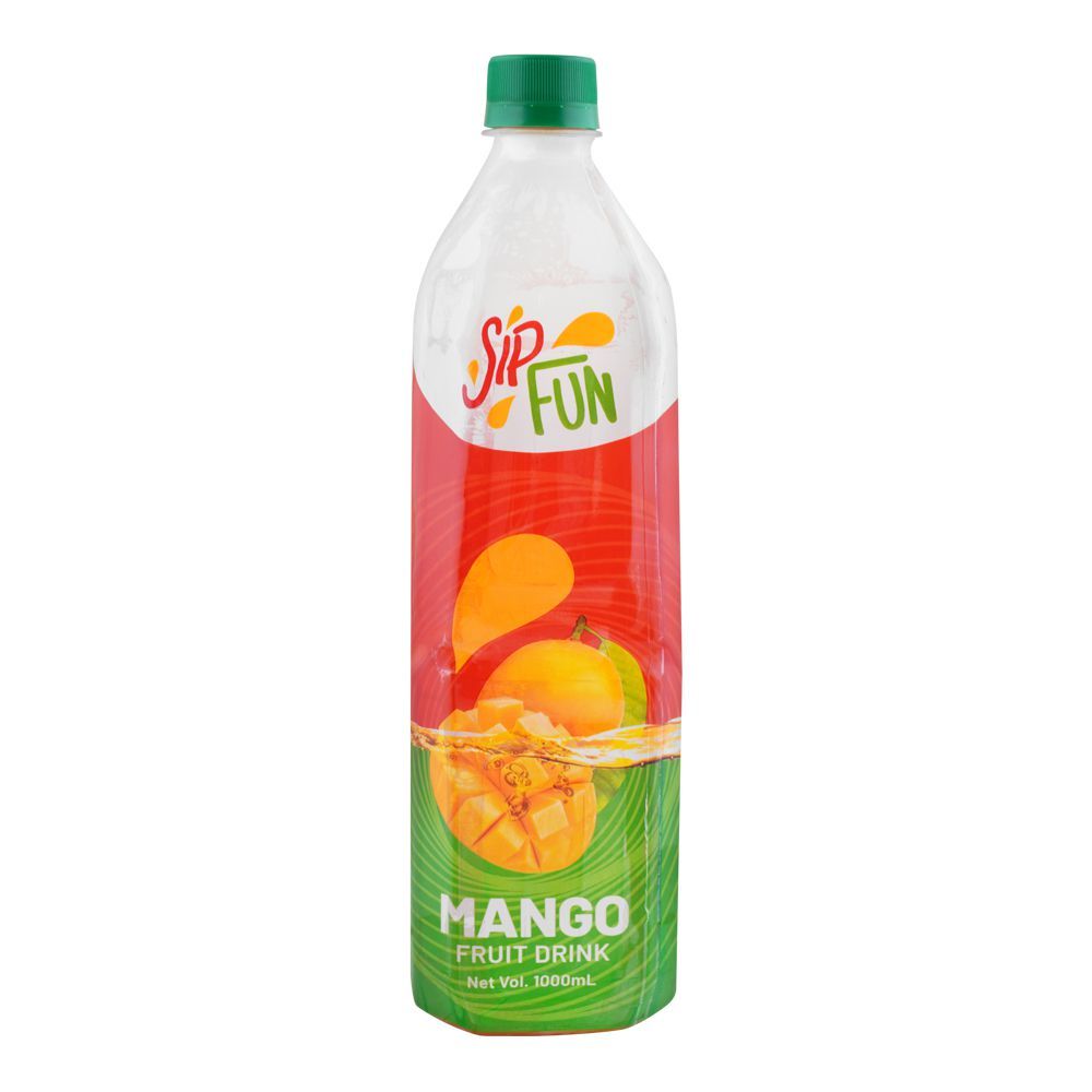Sip Fun Mango Fruit Drink, 1 Liter - Image 2