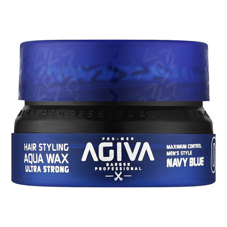 Agiva Professional Ultra Strong Hair Styling 02 Aqua Wax Navy Blue, 155ml - Main Image