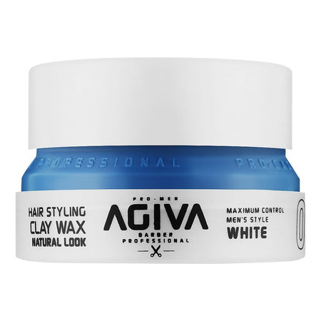 Agiva Professional Natural Look Hair Styling Wax, 06 Clay White, 155ml - Image 2