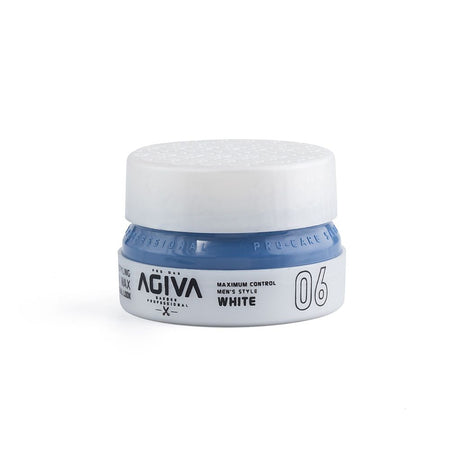 Agiva Professional Natural Look Hair Styling Wax, 06 Clay White, 155ml - Main Image