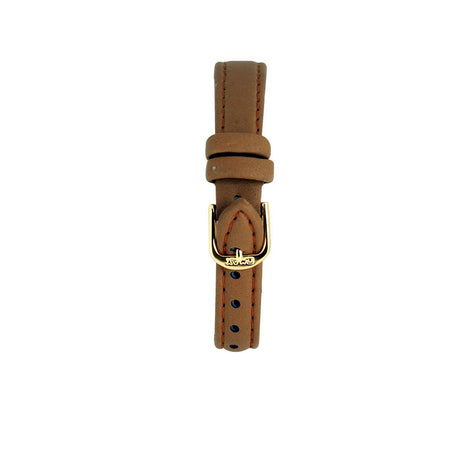 Omax Women's Brown Strap & White Dial Analog Watch, 00CE0026QG03 - Image 3