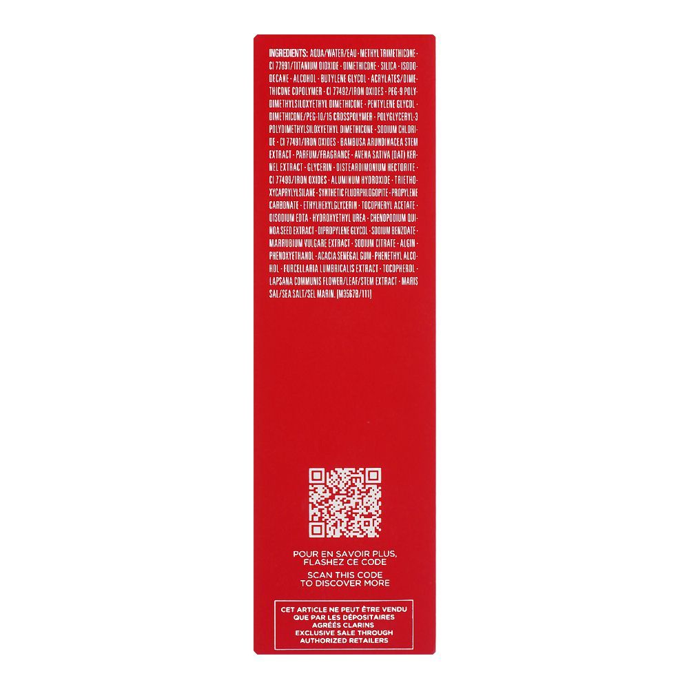 Clarins Paris Everlasting Long-Wearing & Hydrating Matte Foundation, 111N Auburn - Image 4