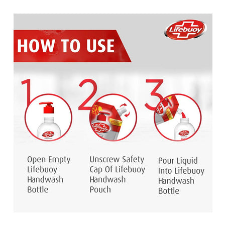 Lifebuoy Total Protect With Vitamin Hand Wash  900ml Pouch Refill  Save Up To Rs.350/- - Image 5