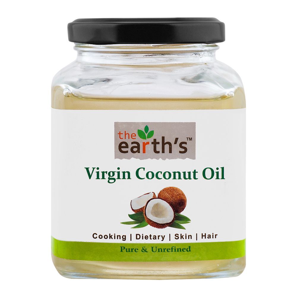 The Earth's Virgin Coconut Oil, 260ml - Main Image