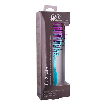 Wet Brush Pro Flex Dry Hair Brush, Teal Ombre, BWP800FLEXTO - Image 3