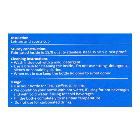 Homeatic Steel Water Bottle, 550ml Capacity, Pink, KA-038 - Image 7