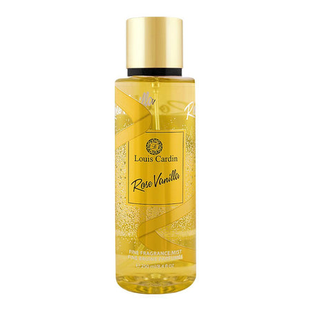 Louis Cardin Rose Vanilla Fine Fragrance Mist, 250ml - Main Image