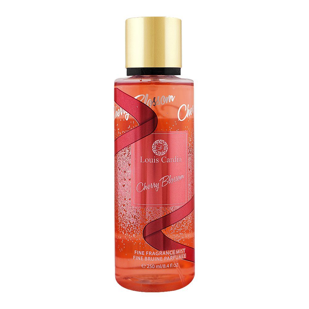 Louis Cardin Cherry Blossom Fine Fragrance Mist, 250ml - Main Image