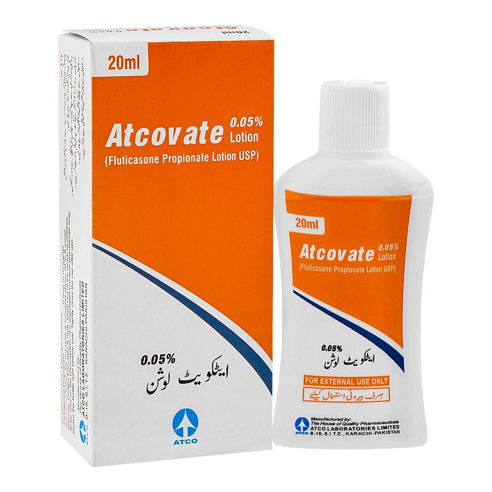 ATCO Laboratories Atcovate Lotion, 20ml - Main Image