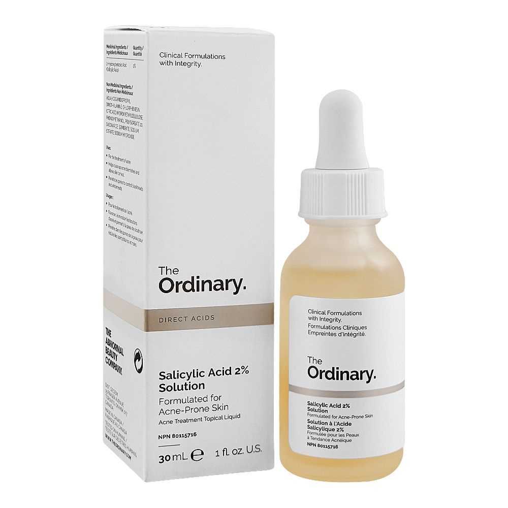 T.O. Salicylic Acid 2% Solution, For Acne-Prone Skin, 30ml - Main Image