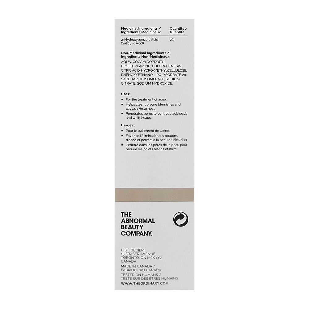 T.O. Salicylic Acid 2% Solution, For Acne-Prone Skin, 30ml - Image 2