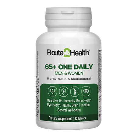 Route 2 Health 65+ One Daily Multivitamin Tablet, For Men & Women, 30-Pack - Main Image