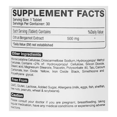 Route 2 Health Citrus Bergamot Tablet, 30-Pack - Image 4