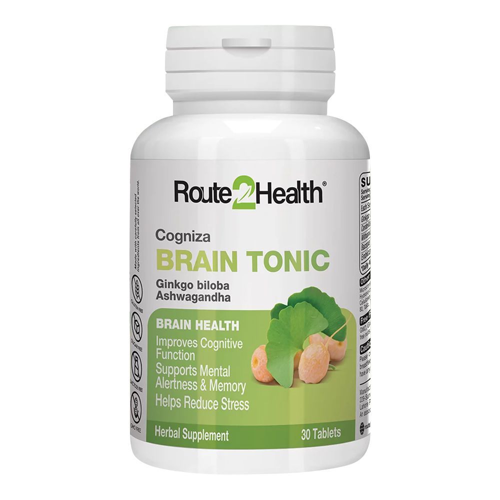 Route 2 Health Cogniza Brain Tonic Tablet, 30-Pack - Main Image