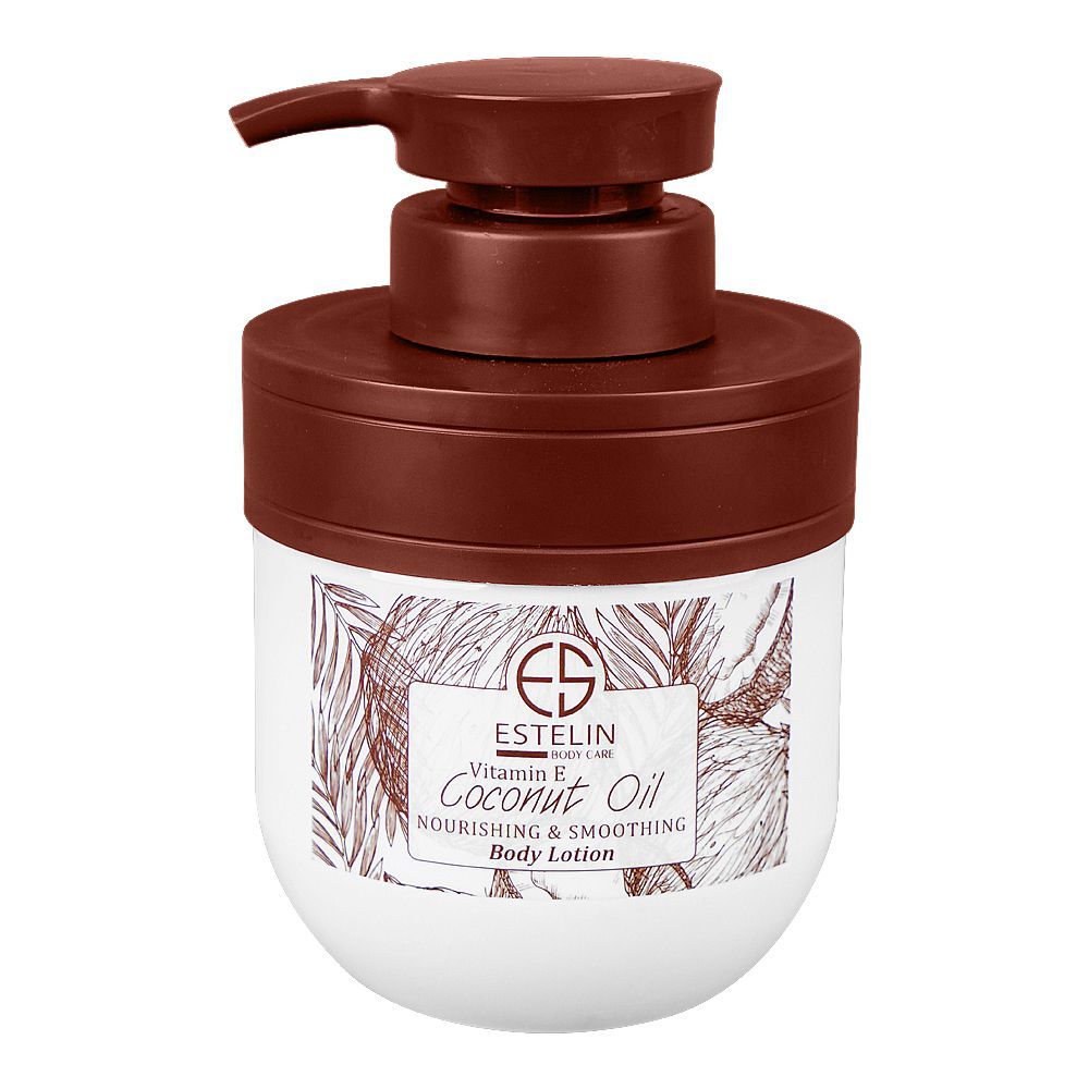 Estelin Vitamin E Coconut Oil Nourishing & Smoothing Body Lotion, 300ml - Main Image