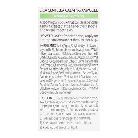 Esfolio Cica Centella Calming Ampoule, 30ml - Image 4