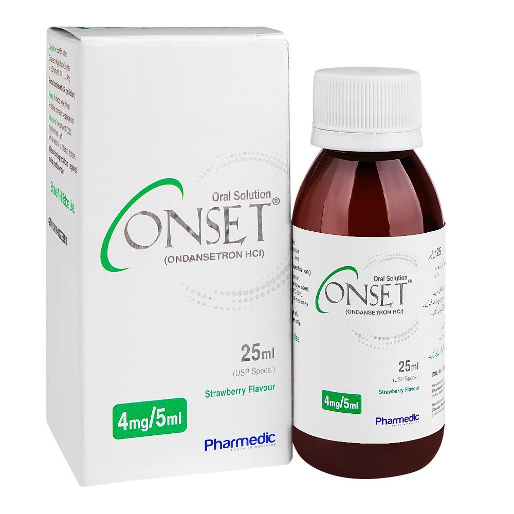 Onset Oral Solution Syrup, 25ml - Main Image