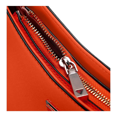 GS Tote Bag With Shoulder Strap, Orange, 12358 - Image 3