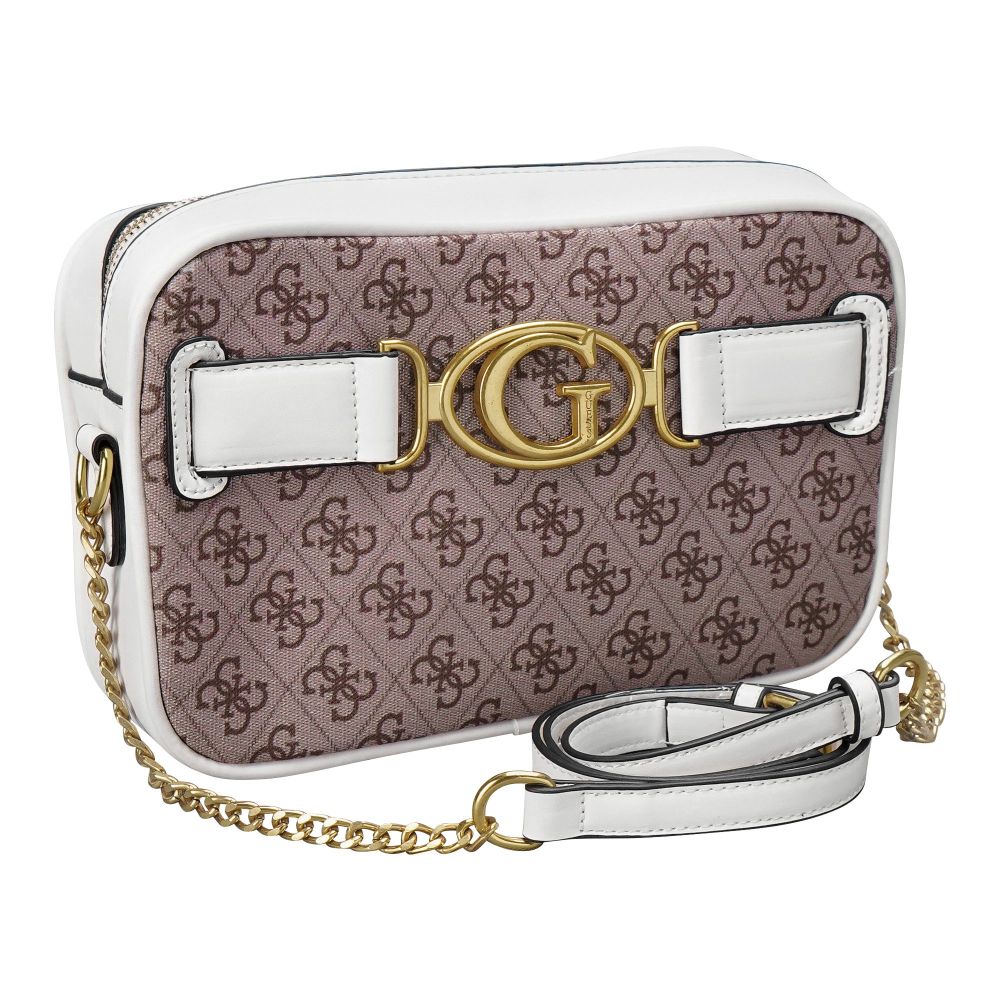 GS Hand Bag, White, GV-60111 - Main Image