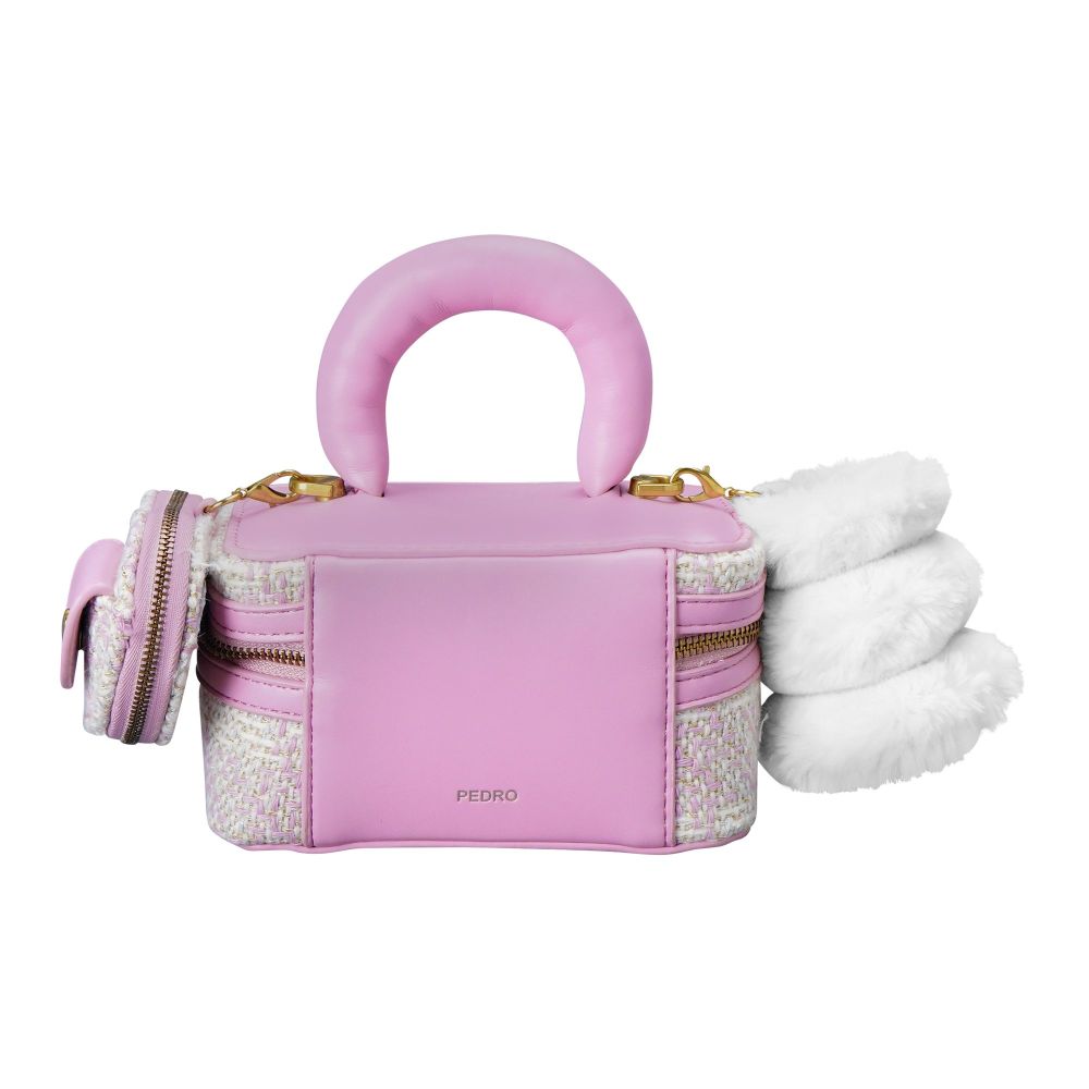 PD Hand Bag, Pink, PW2-75210137 - Image 3