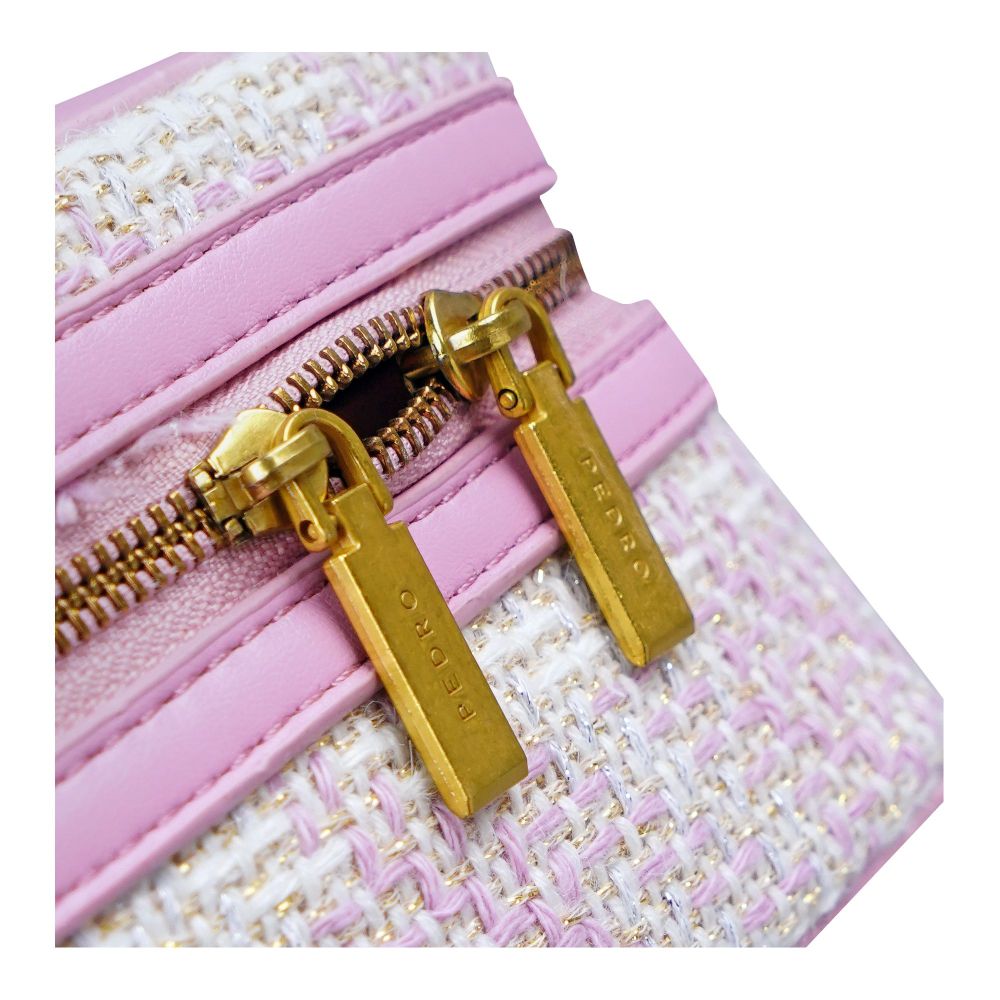 PD Hand Bag, Pink, PW2-75210137 - Image 4