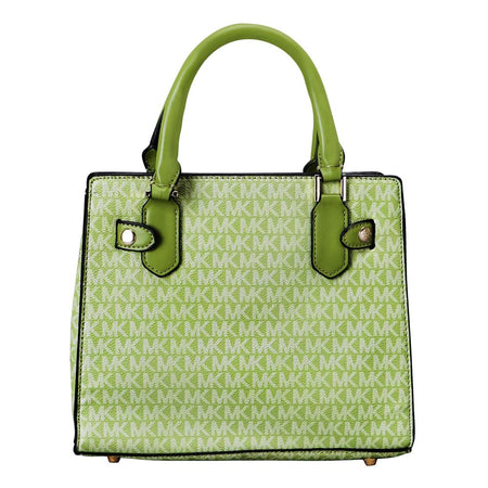 M-K Designed Hand Bag With Shoulder Strap, Green, 92302 - Image 2