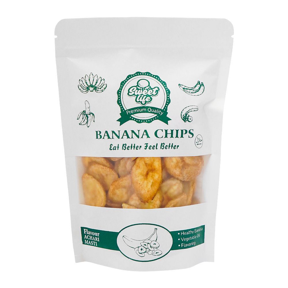 Sweet Life Banana Chips Achari Masti, 95g - Main Image