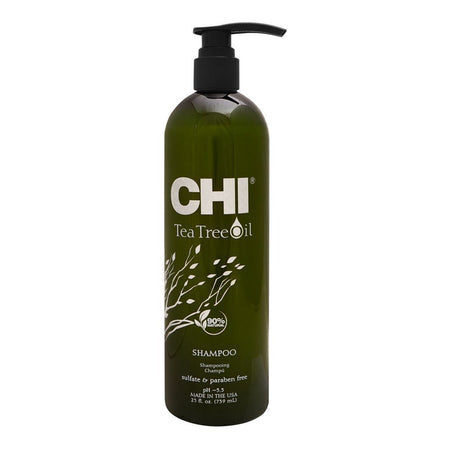 CHI Tea Tree Oil 90% Natural Sulfate & Paraben Free Shampoo, 739ml - Main Image