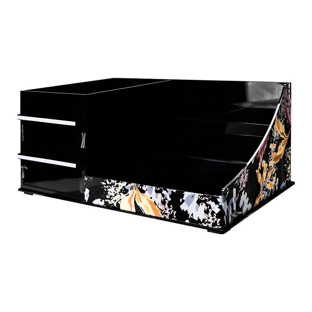 Kaligon Beauty Organizer, 8004-Black - Main Image