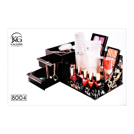 Kaligon Beauty Organizer, 8004-Black - Image 4