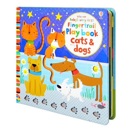 Baby's Very First: Finger Trail Cat & Dog Play Book - Main Image
