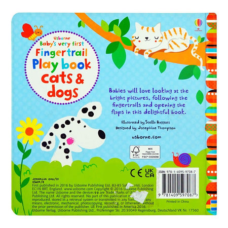 Baby's Very First: Finger Trail Cat & Dog Play Book - Image 2