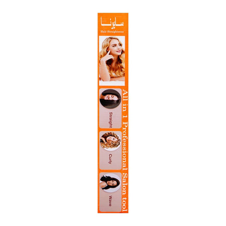 Sayona Pro-Ceramic Extra Wide Digital Ceramic Hair Straightener, 75W, SY-9266 - Image 4