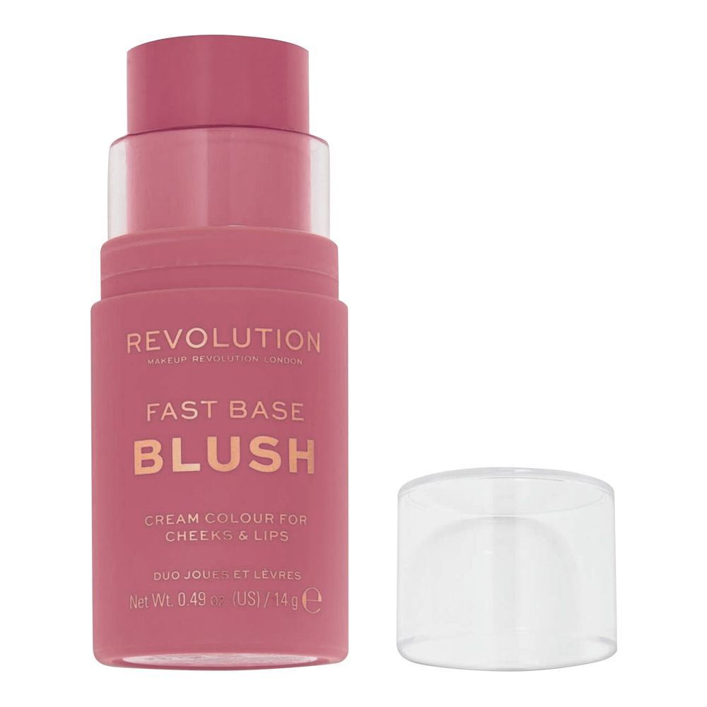 Makeup Revolution Fast Base Blush Stick, Blush, 14g - Main Image